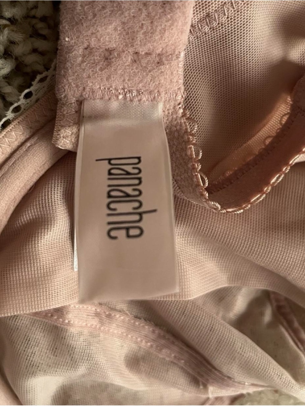 Panache Clara Bra Dusty Pink - Picture 3 of 5